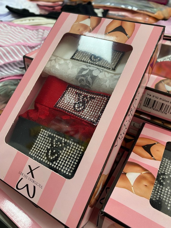 Desenli Mini Kadın İç Çamaşırı Seti - Görsel 2