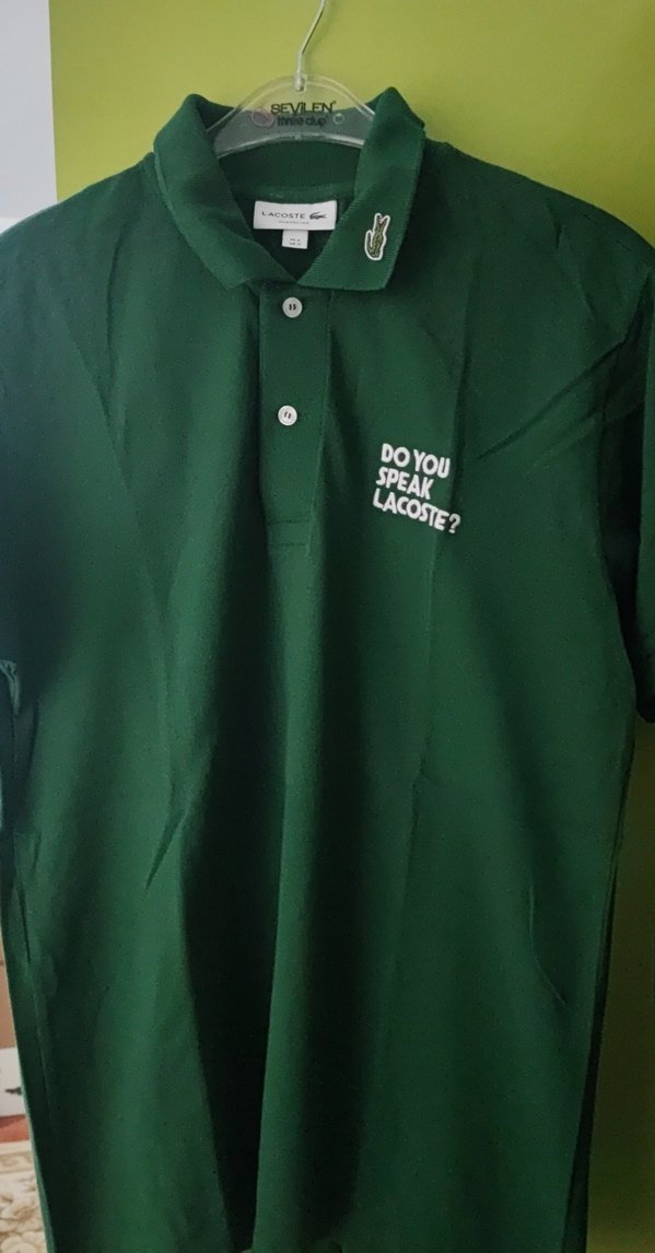 Lacoste Erkek Yeşil Polo Tişört - Görsel 2