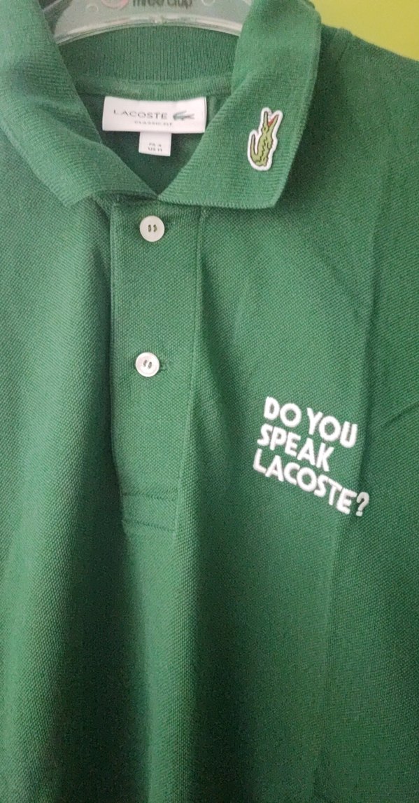 Lacoste Erkek Yeşil Polo Tişört - Görsel 3