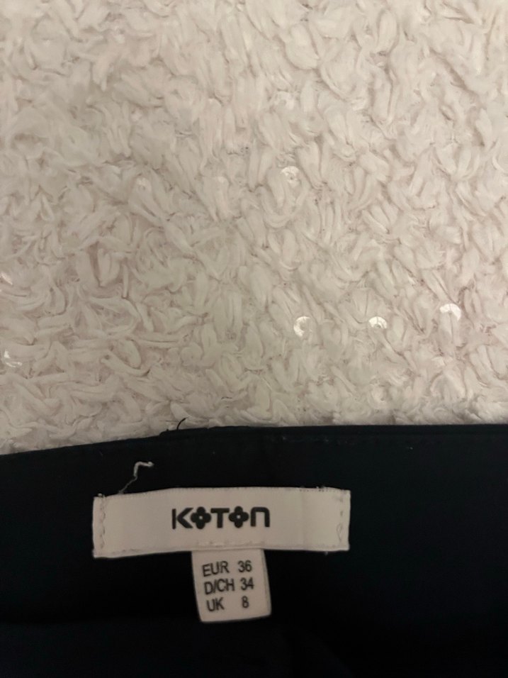 Düz lacivert Kadın Kumaş Pantolon - Görsel 2