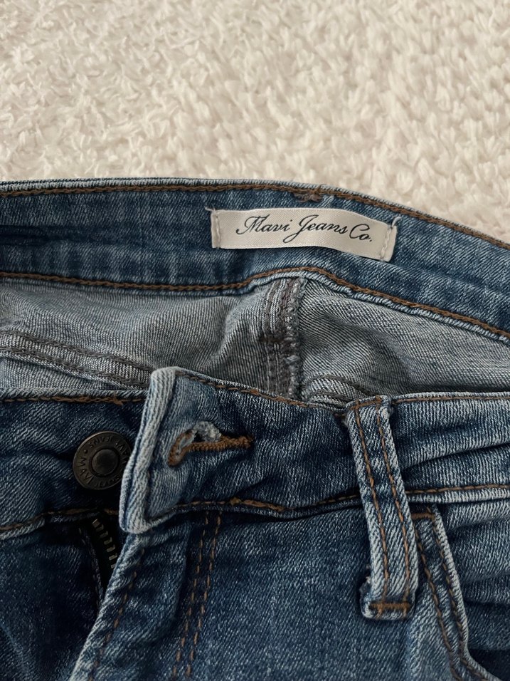 Mavi Normal Boy Kadın Denim Jean - Görsel 2