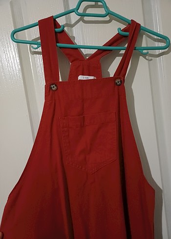 Kırmızı Salaş Midi slopet - Görsel 2