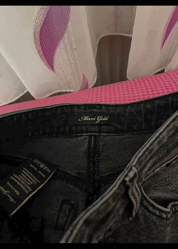 Gri Kadın Normal Boy Dar Kesim Kot Pantolon - Görsel 2