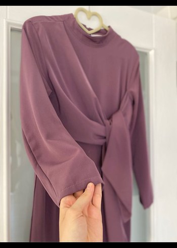 mürdüm renk sena güven markalı tulum - Görsel 4