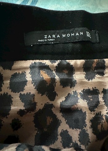 Siyah Drapeli Kadın Midi Kalem Etek - Görsel 3