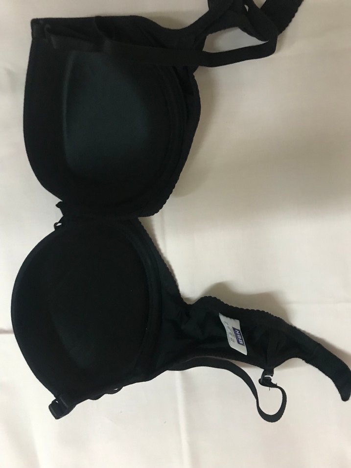 Siyah Minimalist Gotik Sütyen kullanılmış - Görsel 2