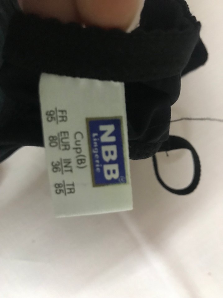 Siyah Minimalist Gotik Sütyen kullanılmış - Görsel 3