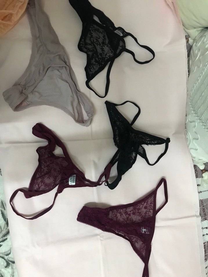 Bej Midi Dantel Kadın Külot kullanılmış - Görsel 3