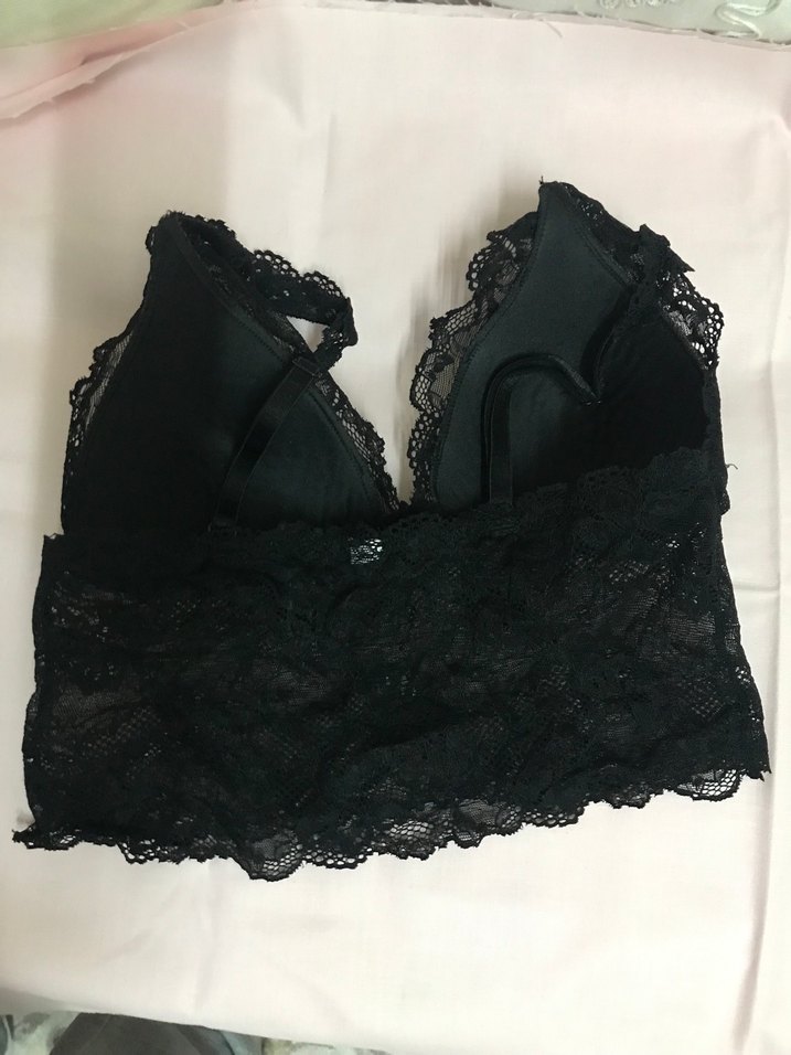kadın Siyah Dantel Bralet kullanılmış - Görsel 2