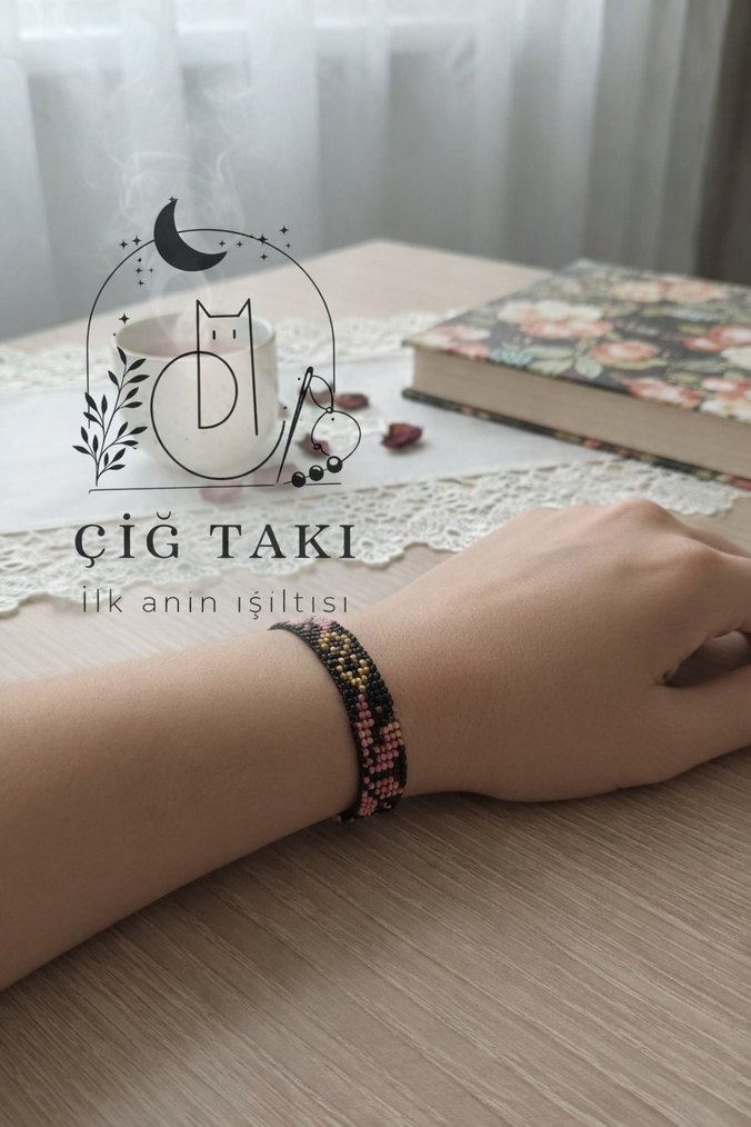 sonsuz desenli kum boncuk bileklik - Görsel 4