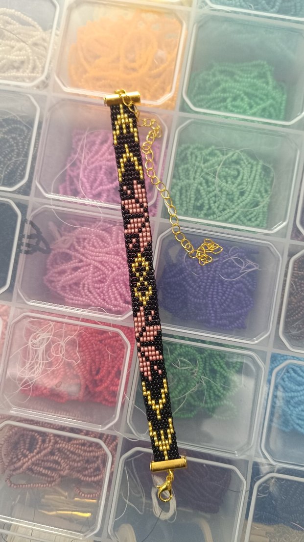 sonsuz desenli kum boncuk bileklik - Görsel 2