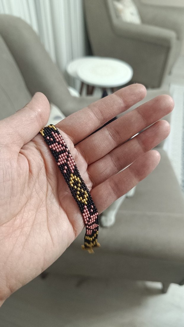 sonsuz desenli kum boncuk bileklik - Görsel 3