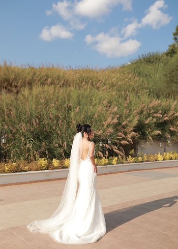 Aysira Beyaz Balık Model Gelinlik - Görsel 2