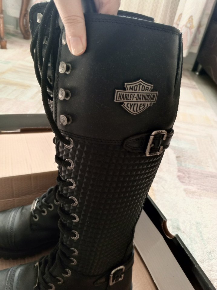 Orijinal Harley Davidson çizme - Görsel 5