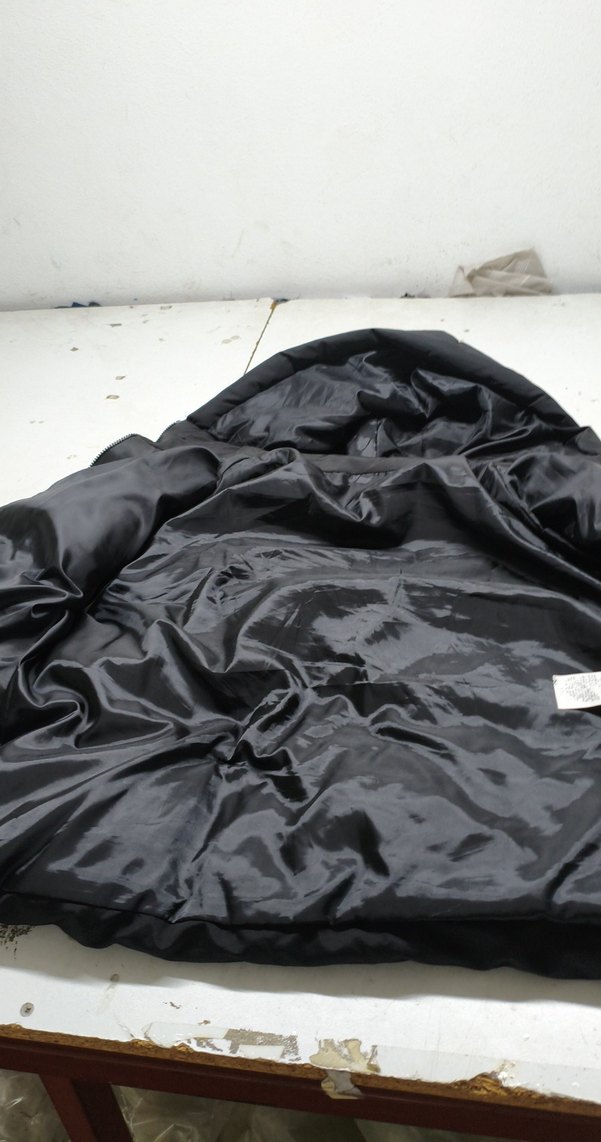 Siyah Fermuarlı Kadın Kışlık şişme Mont - Görsel 3