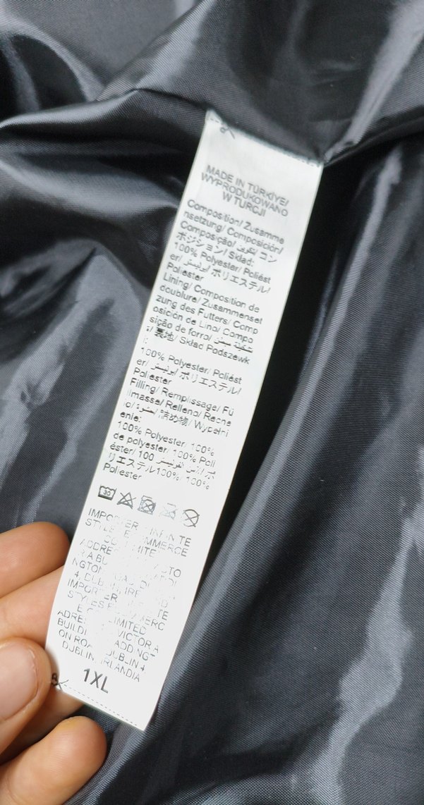 Siyah Fermuarlı Kadın Kışlık şişme Mont - Görsel 4