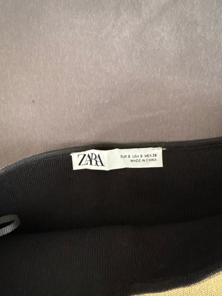 zara Kadın Altın Rengi Mini Straplez Büstiyer - Görsel 5