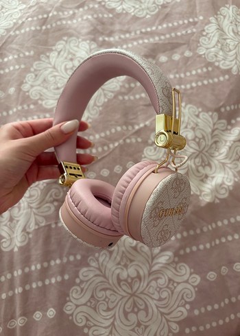 Kutulu Pastel Pembe Guess Kulaklık - Görsel 4