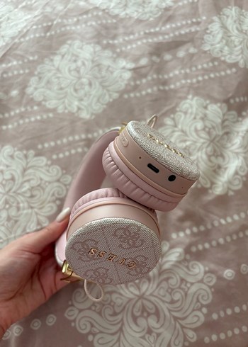 Kutulu Pastel Pembe Guess Kulaklık - Görsel 8