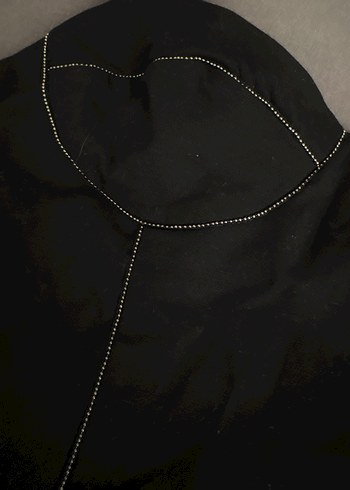 Siyah İnce Askılı Bustiyer - Görsel 3