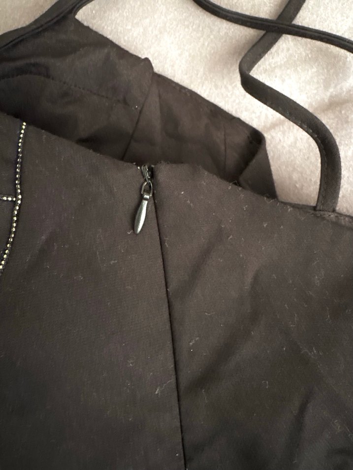 Siyah İnce Askılı Bustiyer - Görsel 5