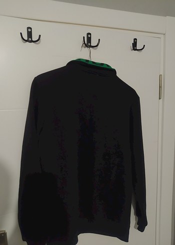 Lacoste Siyah Fermuarlı Sweatshirt - Görsel 2