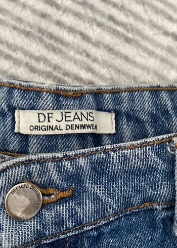 Mavi Kadın Denim Jean Fermuarlı - Görsel 4