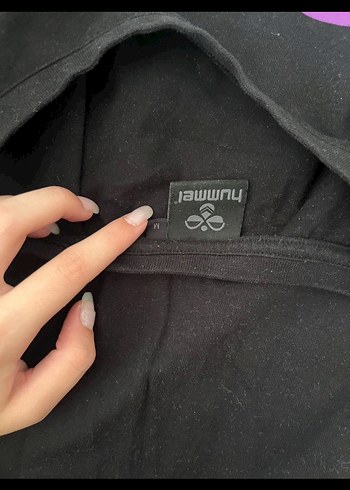 Uzun Kollu Mor Hummel Kız Tişörtü - Görsel 3