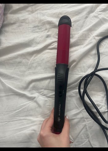 Kırmızı Saç Şekillendirici Maşa - Görsel 4