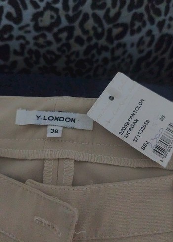 Bej Kadın Kumaş Pantolon - Görsel 3