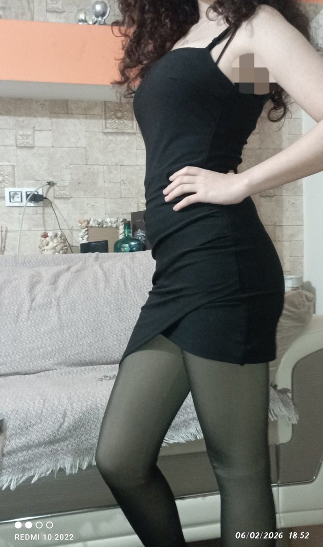 Siyah mini Elbise - Görsel 2