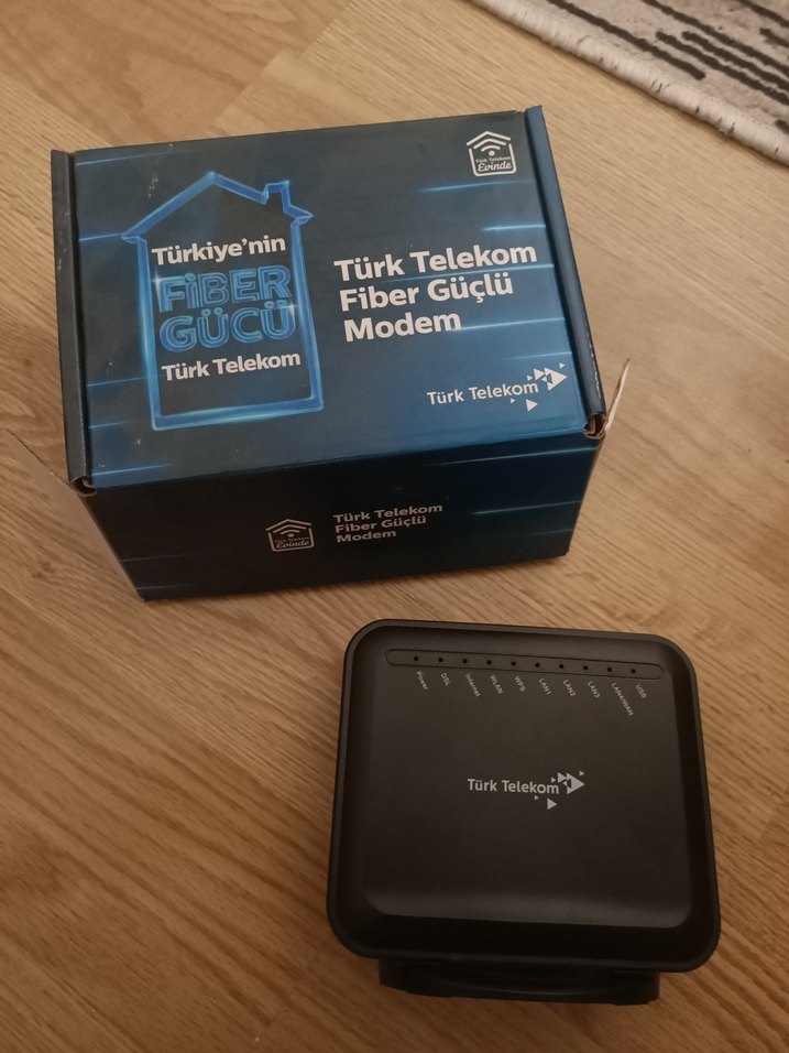 Türk Telekom Fiber Modem kutulu - Görsel 2