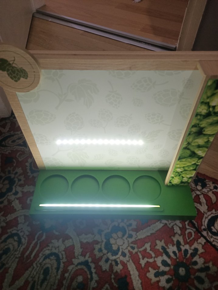 Yeşil ahşap dekoratif - Görsel 2