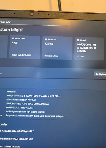 Lenovo IdeaPad Gaming 3 - Görsel 7