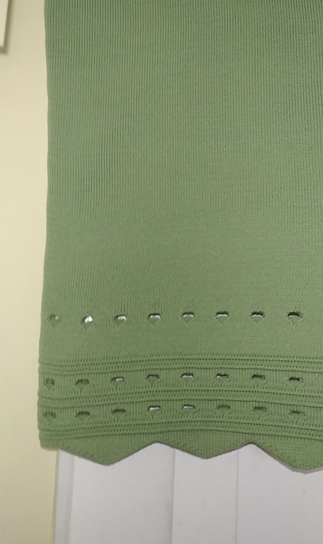 Yeşil V Yaka triko atlet - Görsel 2