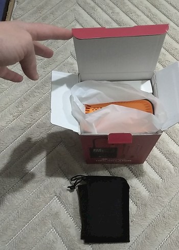 Enshall Kırmızı Lastik Şişirici Power Bank - Görsel 10