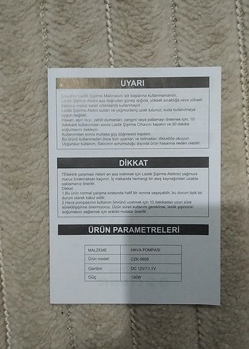 Enshall Kırmızı Lastik Şişirici Power Bank - Görsel 9