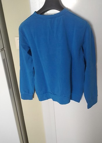 Mavi Kadın Mavi Baskılı Sweatshirt - Görsel 3