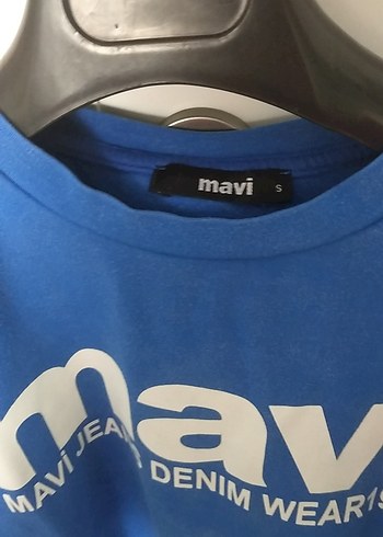 Mavi Kadın Mavi Baskılı Sweatshirt - Görsel 2