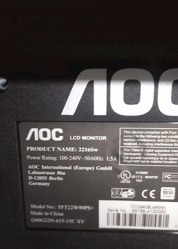 AOC Monitör - Görsel 5