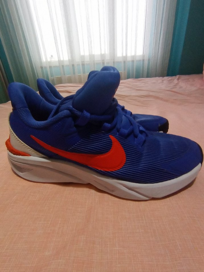 Mavi Erkek Çocuk Spor Ayakkabı Velcro - Görsel 4