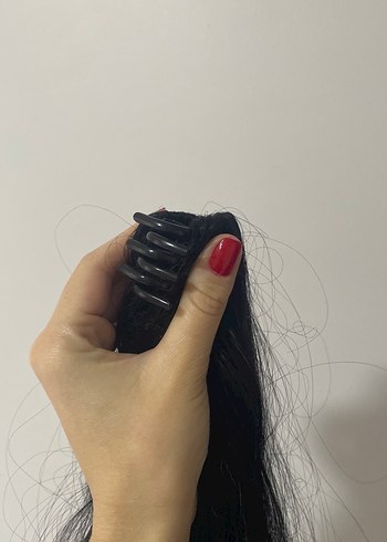 Tokalı at kuyruğu postiş - Görsel 2