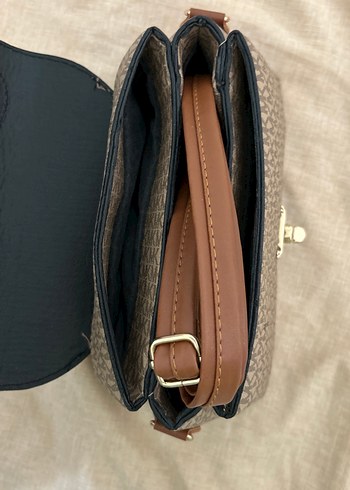 Kahverengi Tokalı Modern Klasik Kadın Çantası - Görsel 5