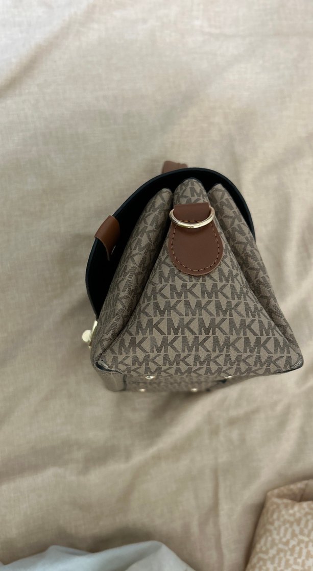 Kahverengi Tokalı Modern Klasik Kadın Çantası - Görsel 3