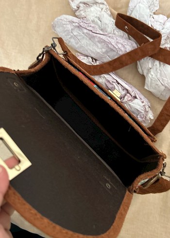 Renkli Desenli Bohem Kadın Çanta - Görsel 3