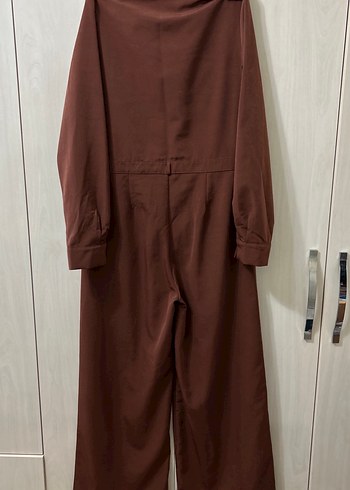 Kadın Kahverengi Uzun Tulum - Görsel 3