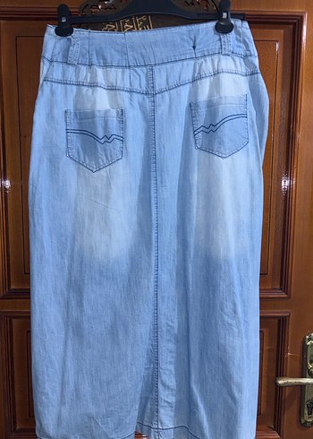 50 beden jean kot etek - Görsel 3