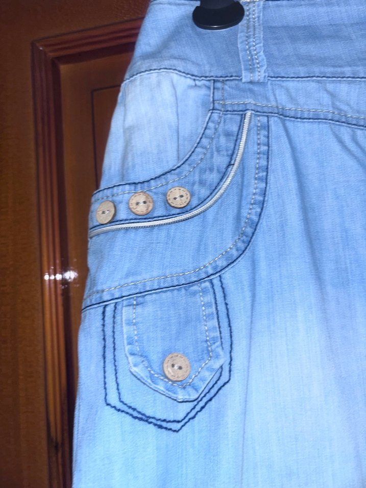 50 beden jean kot etek - Görsel 2