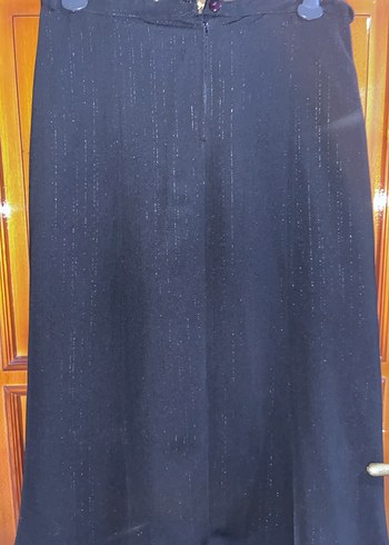 50 beden astarlı simli kumaş etek - Görsel 2