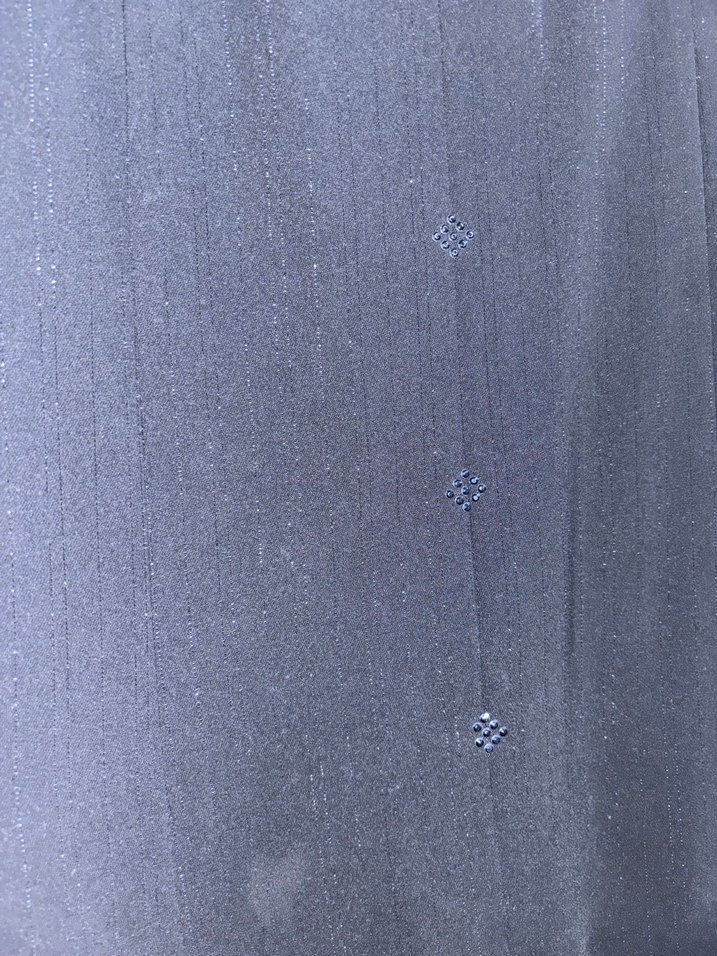 50 beden astarlı simli kumaş etek - Görsel 3